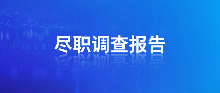 辦理ODI備案撰寫(xiě)盡職調(diào)查報(bào)告